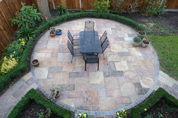Stone Patio Repair in Auburn