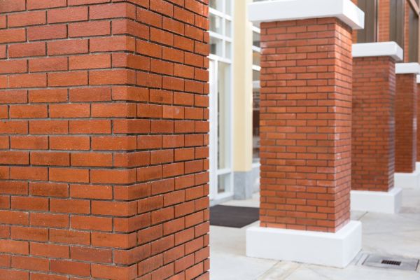 Brick Column Installation in Auburn