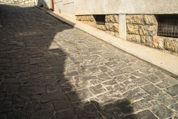 Stone Sidewalk Repair in Auburn