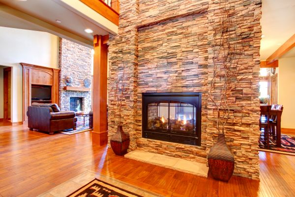 Stone Hearth Installation in Auburn