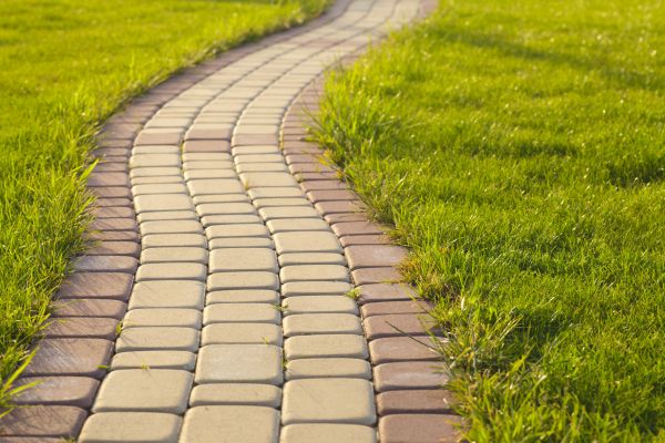 Sidewalk Brick Repair in Auburn