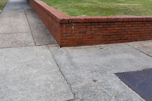 Brick Retaining Wall Repair in Auburn